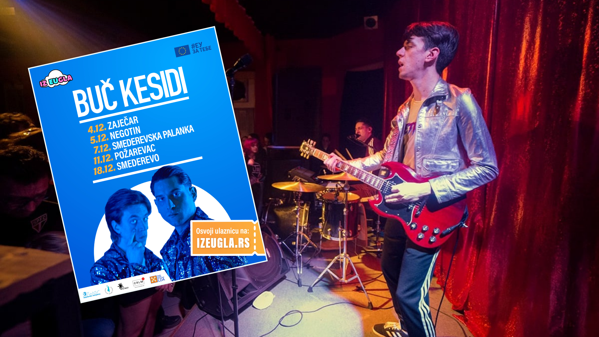 EUforija: „Buč Kesidi“ iz Zaječara krenuo na regionalnu turneju